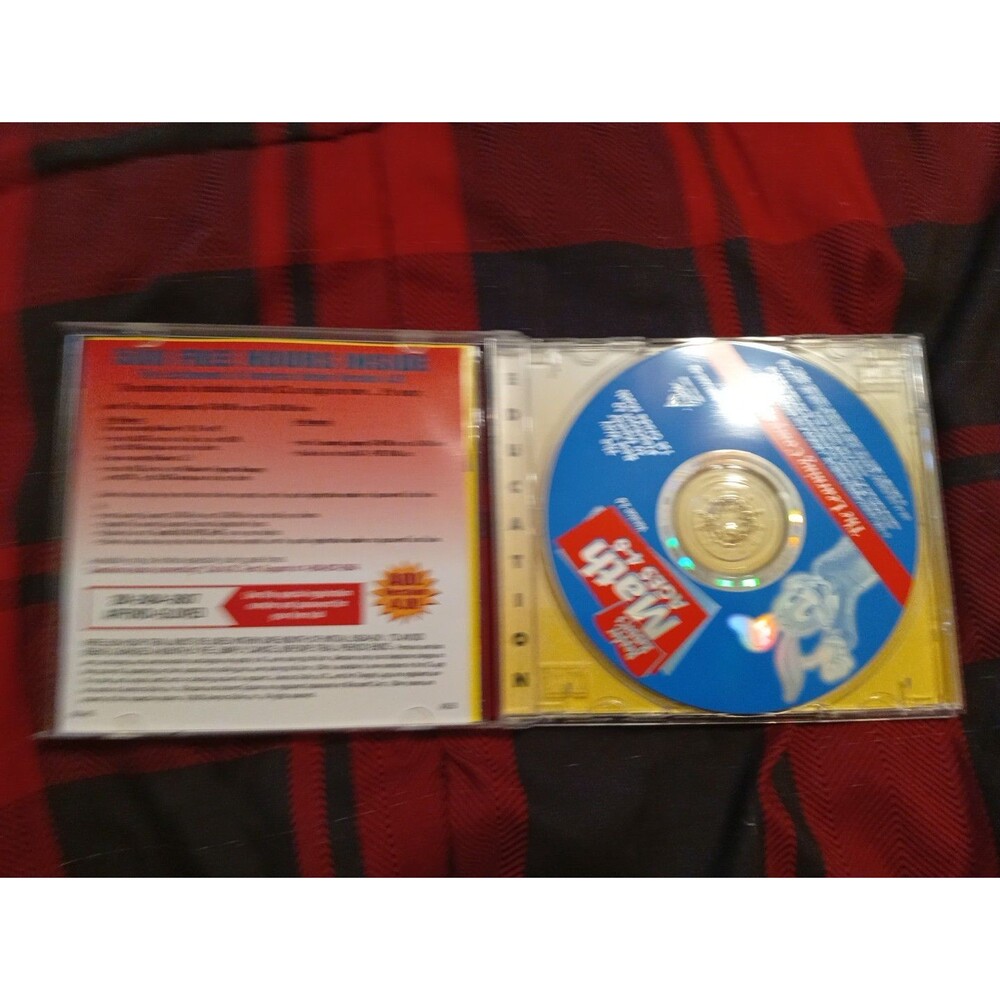 The Learning Company Reader Rabbit Personalized Math Ages 4 - 6 - (1998) - Picture 2 of 3